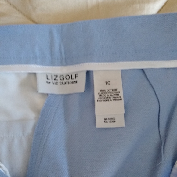 Lizgolf by Liz Claiborne golf shorts size 10 NEW - Picture 5 of 6